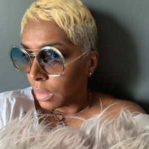 Beautiful light blue gold trim sunglasses..